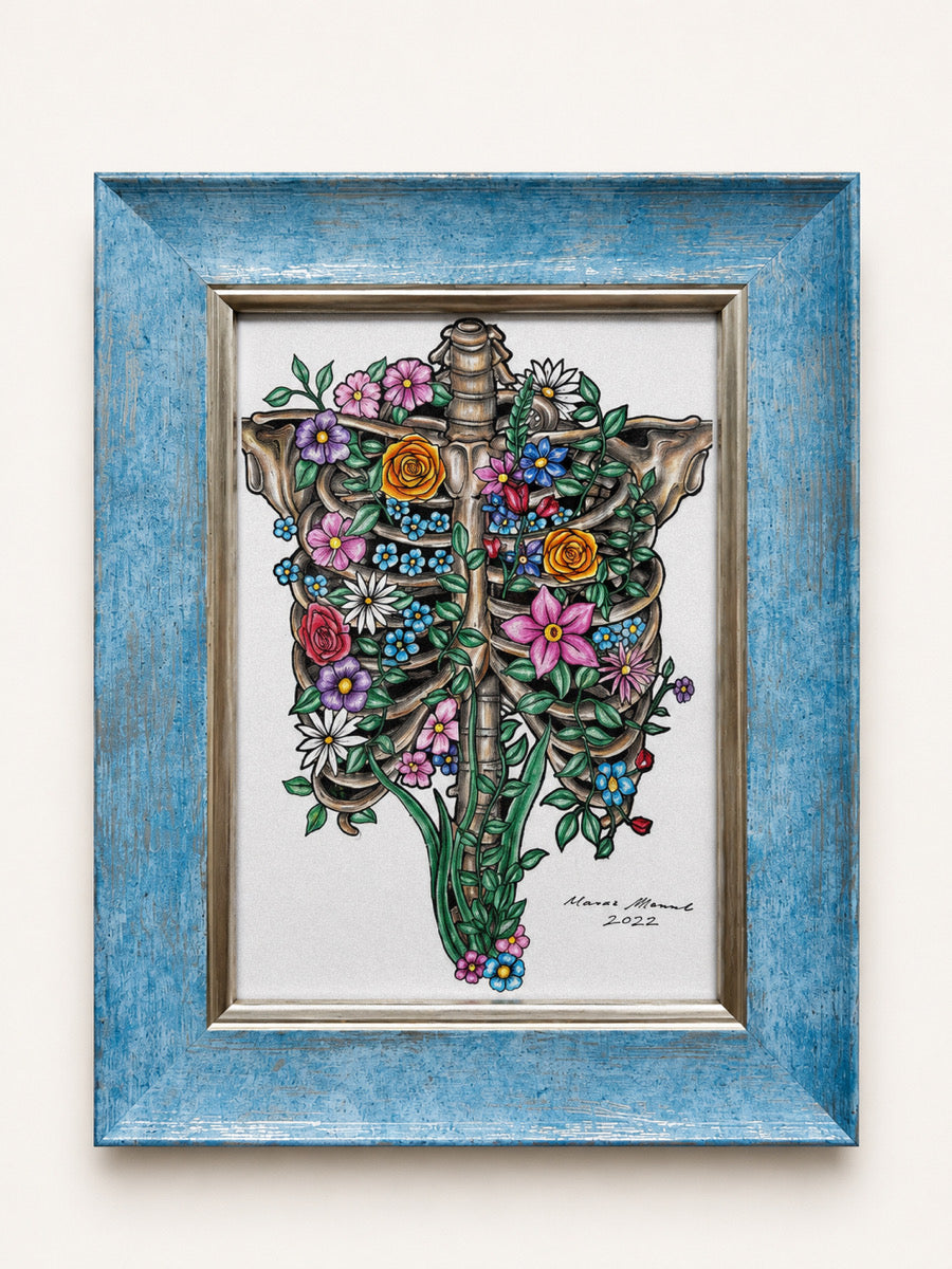 Floral Ribcage, 2022