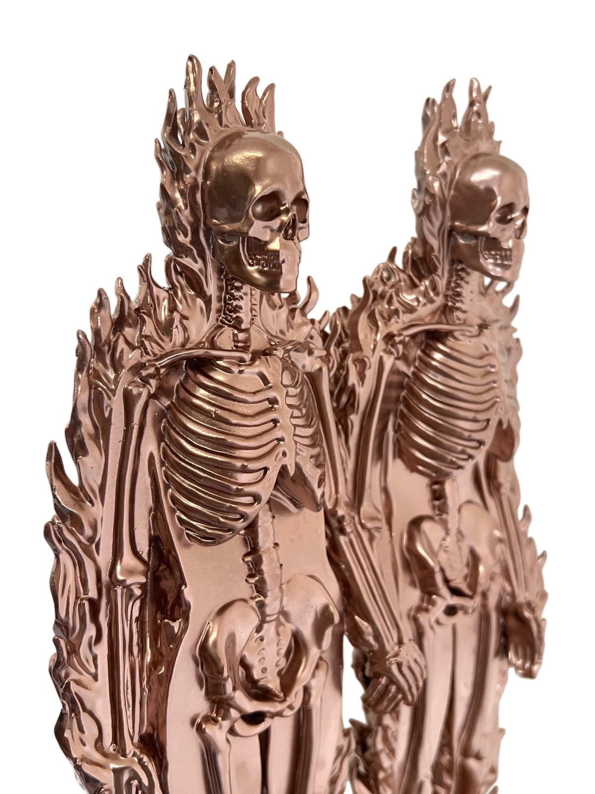 TWIN FLAMES SCULPTURE - ROSE GOLD