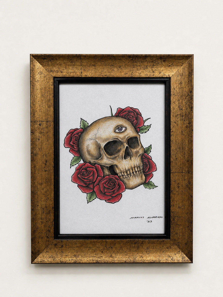 Skull and Roses I, 2023