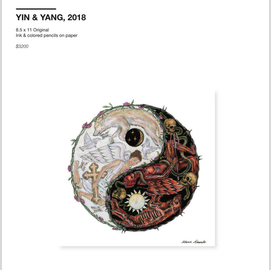 “YIN & YANG” ORIGINAL ARTWORK