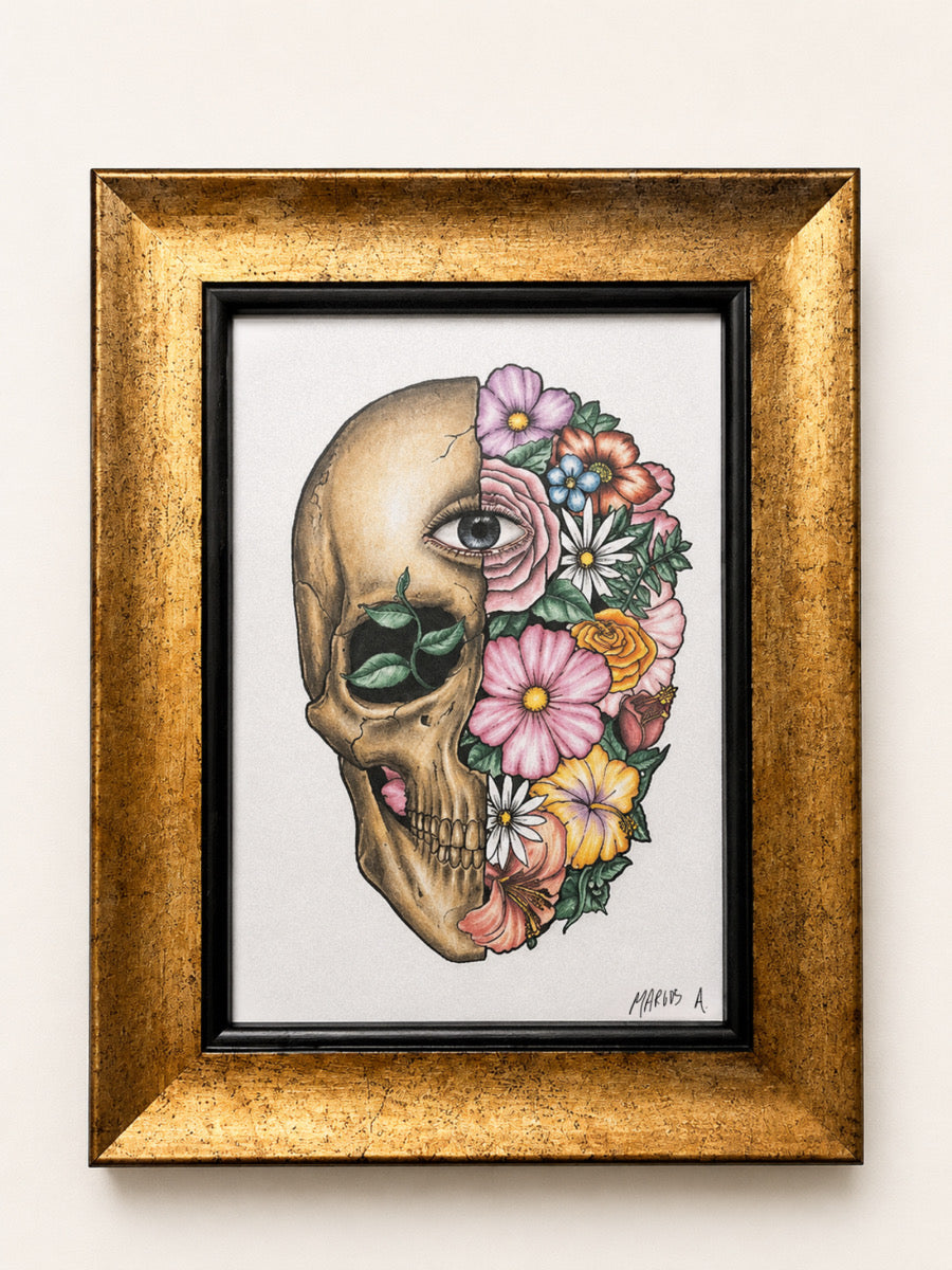 Floral Skull, 2022