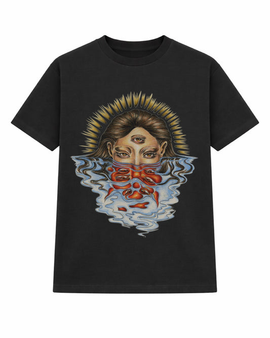 Water Reflection T-Shirt (Black)