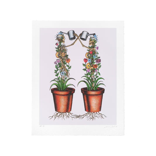 ‘HELP EACH OTHER GROW’ FINE ART PRINT