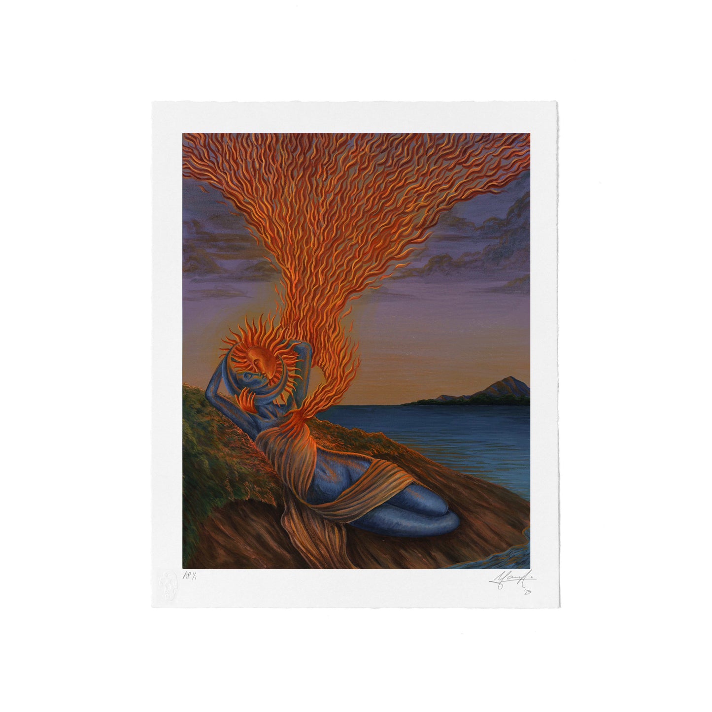 “THE KISS FROM ABOVE” FINE ART PRINT