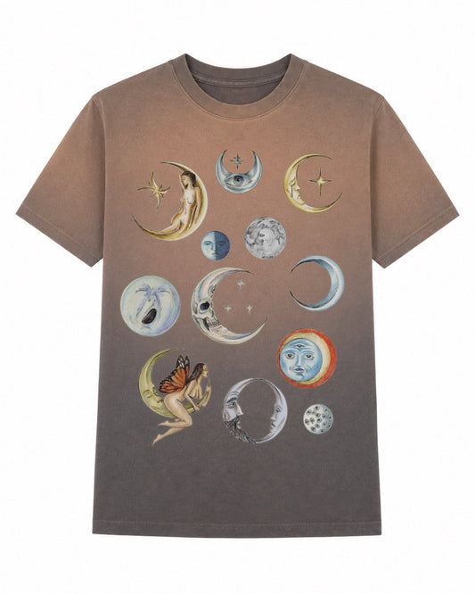 Moons T-Shirt (Vintage Grey)