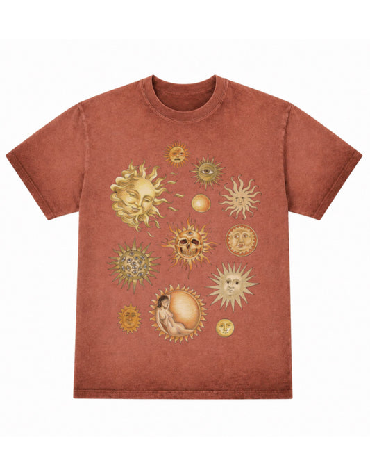Suns T-Shirt (Oil Wash Orange)