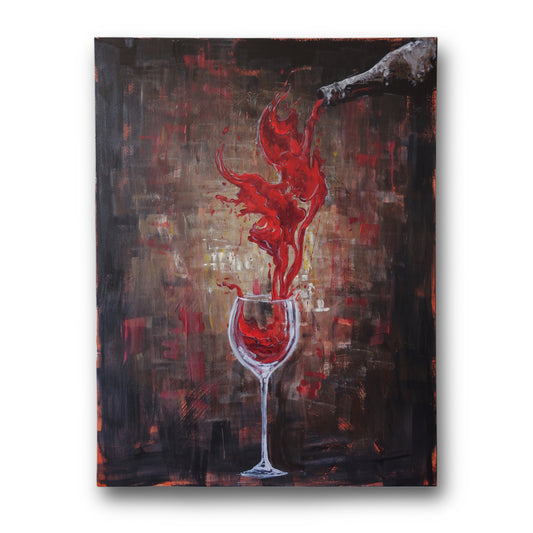 “BESO DE VINO” - ORIGINAL PAINTING