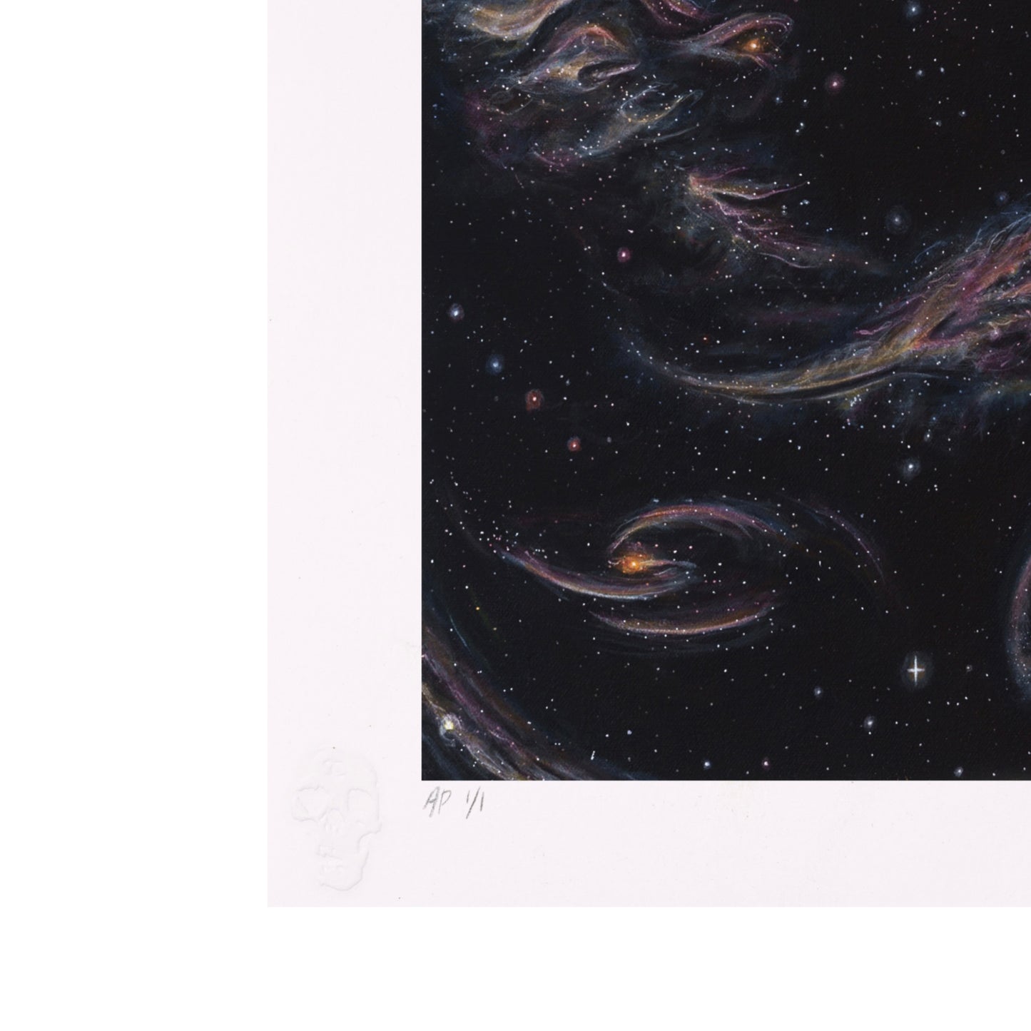 “MOON UNDRESSING HERSELF” FINE ART PRINT