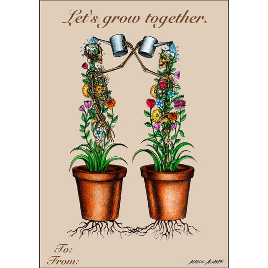 GROW TOGETHER VALENTINE’S DAY CARD