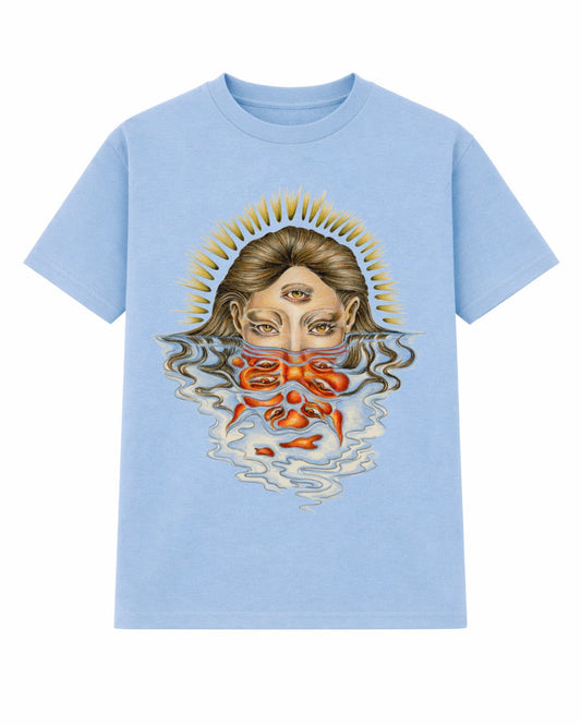 Water Reflection T-Shirt (Blue)
