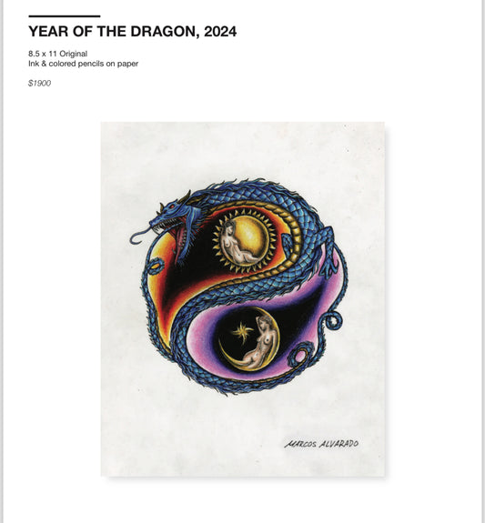 “YEAR OF THE DRAGON” ORIGINAL ARTWORK