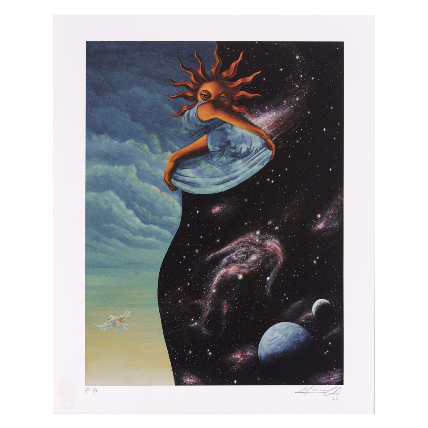 “SUN UNDRESSING HERSELF” FINE ART PRINT