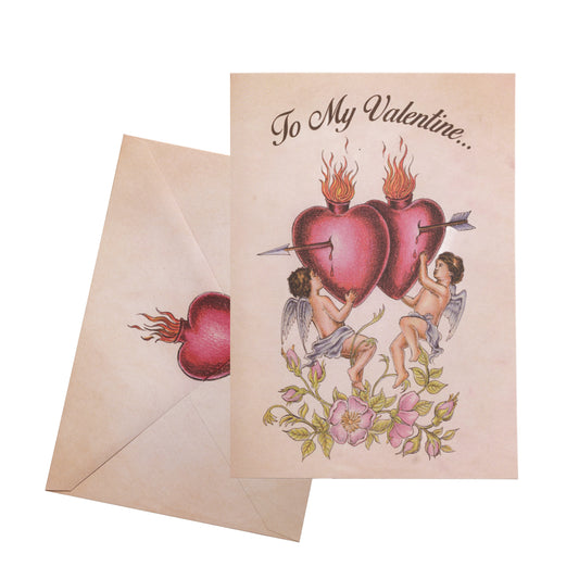 “TO MY VALENTINE…” CARD