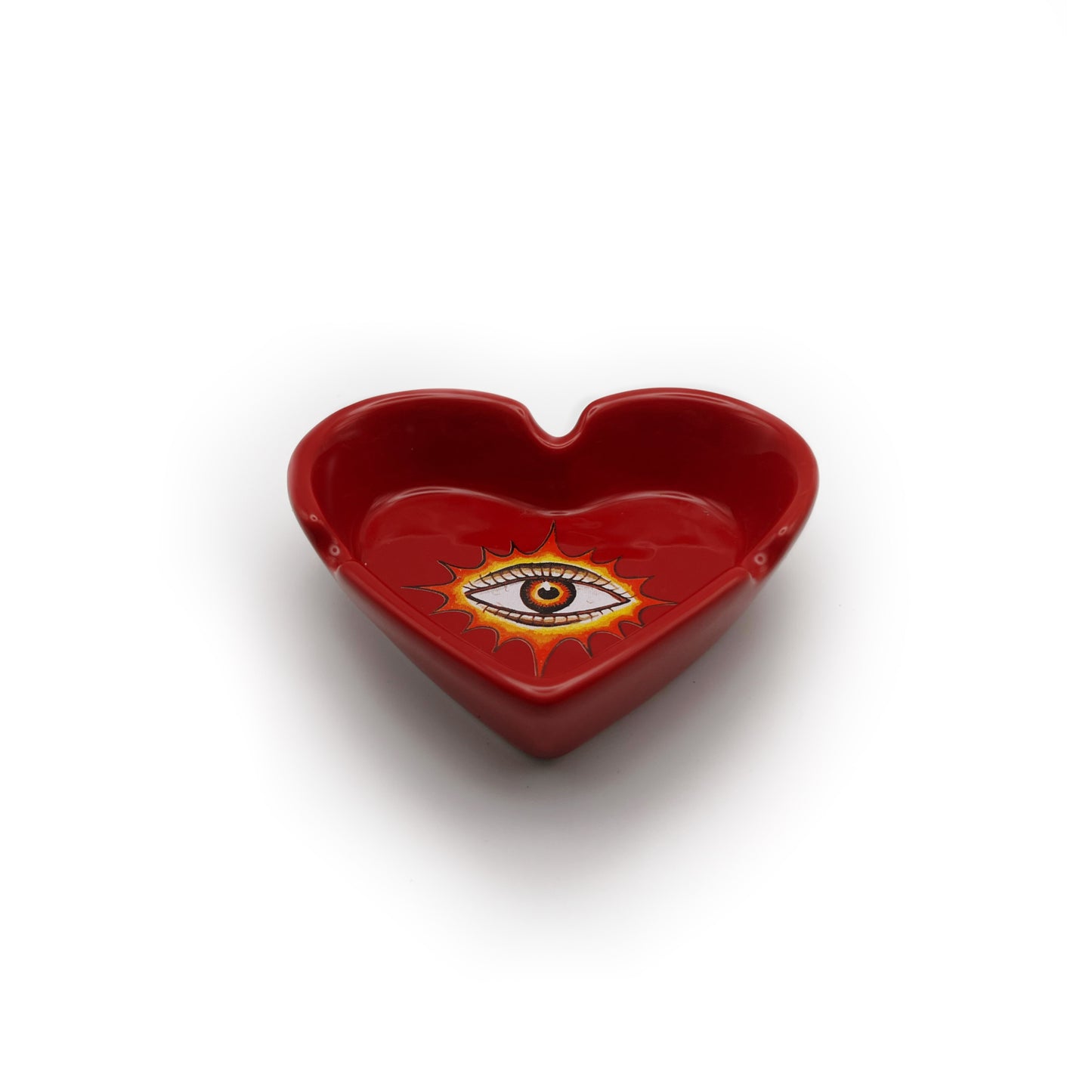 RED HEART ASH TRAY